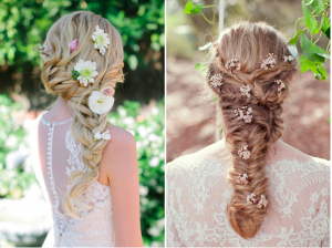 Inspiração: Penteados para noivas com tranças
