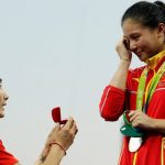 Olimpíadas do Amor: os pedidos de casamentos na RIO 2016