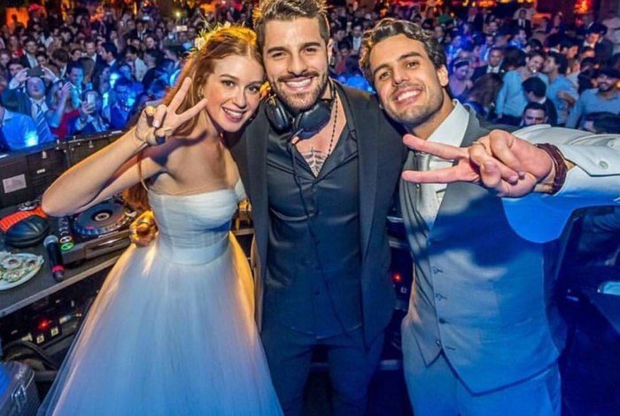 Alok no casamento de Marina Ruy Barbosa