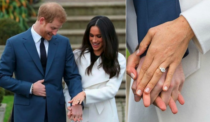 anel de noivado Meghan Markle