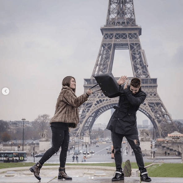 alok e romana em paris