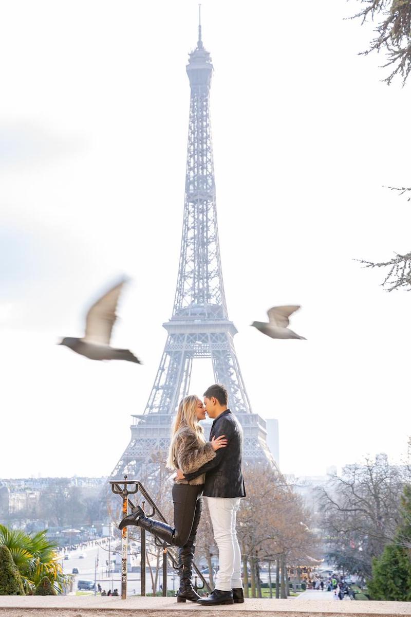 noivado em Paris