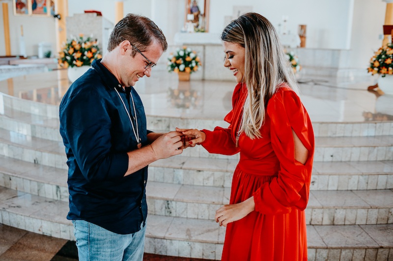 pedido de casamento surpresa em Catedral