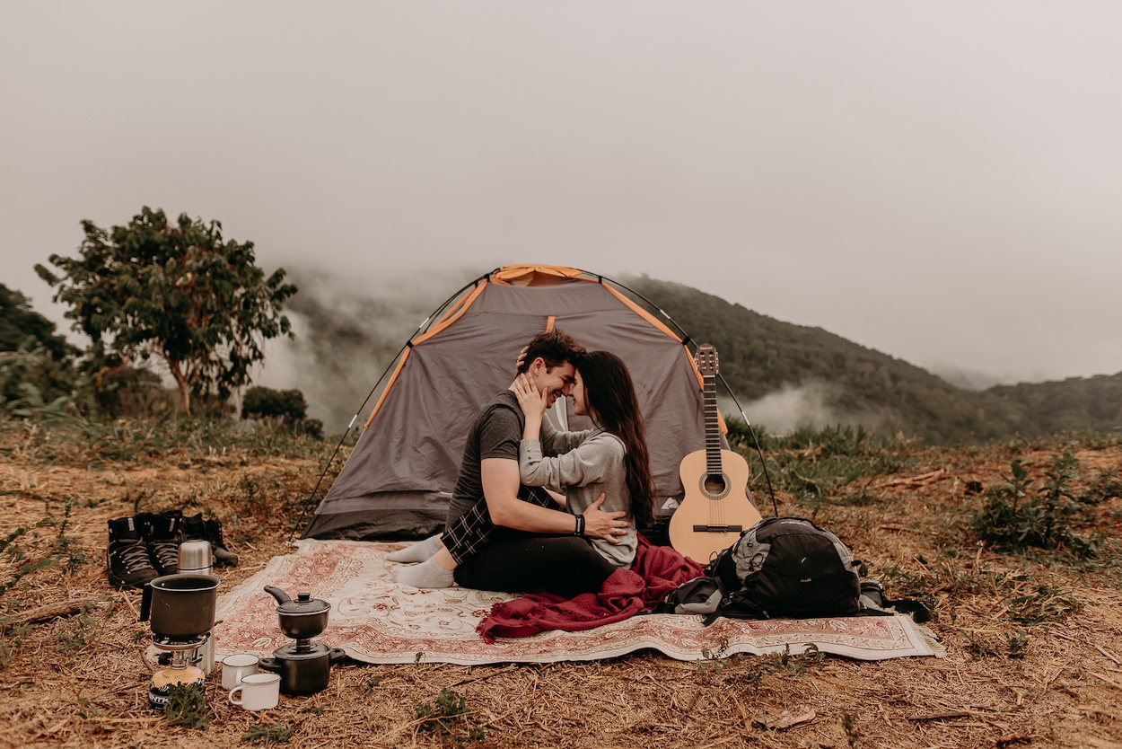 acampar no dia dos namorados