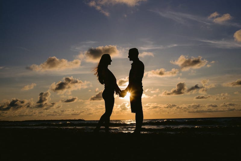 pedido de casamento surpresa ao nascer do sol em Cancún
