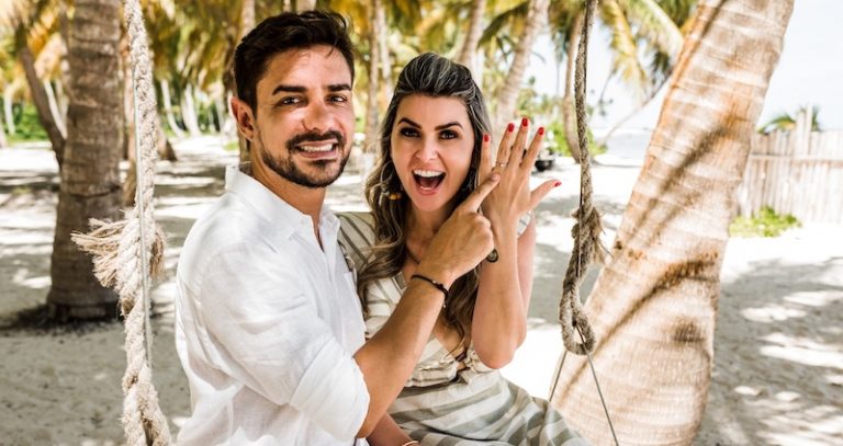 Leia mais sobre o artigo Pedido de casamento na areia: um pedido surpresa no Caribe