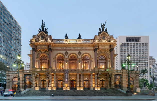 teatro municipal em São Paulo