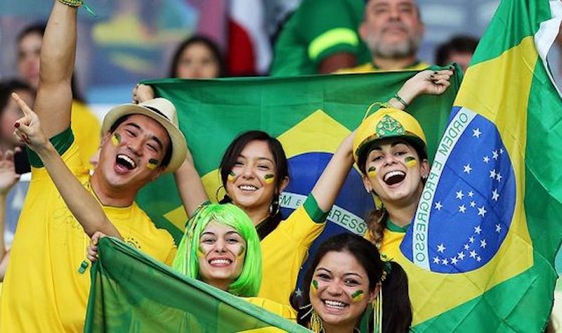 torcida brasileira na copa do mundo