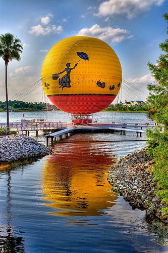 surpresa em balão na Disney Orlando