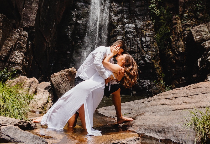 pré-wedding cachoeira