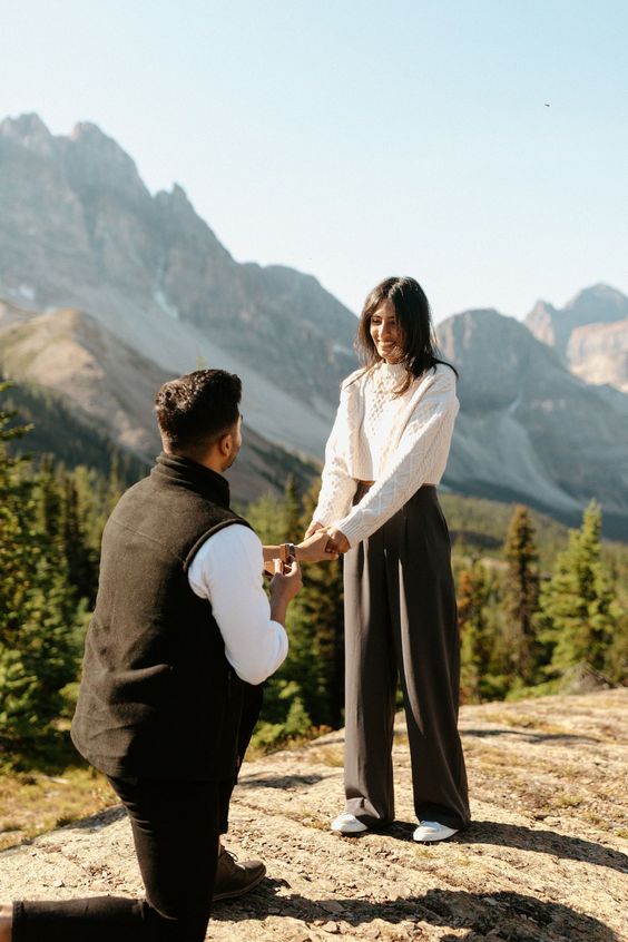 onde fazer um pedido de casamento no Canadá?