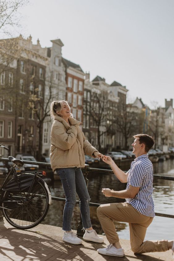 pedido de casamento na Holanda