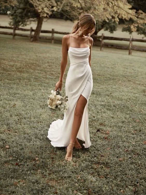 vestido de alcinha para noiva