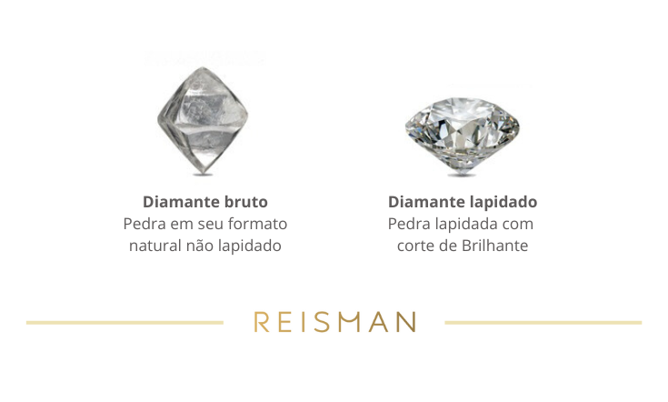 diferença entre diamante e brilhante