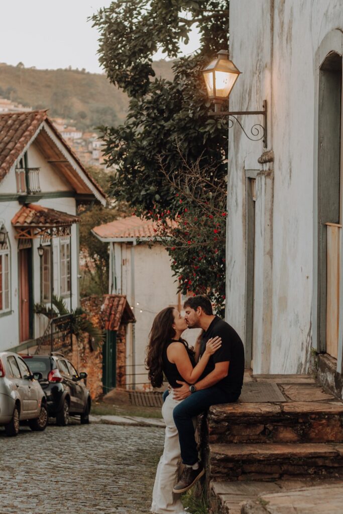 ensaio de casal em Ouro Preto