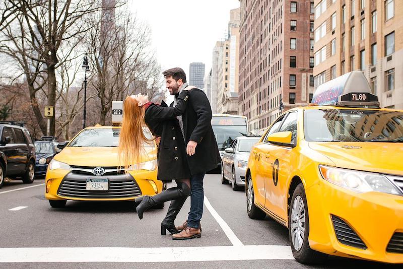 sessão de casal em Nova York