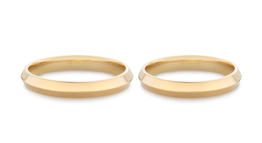 alianças com formato externo moderno