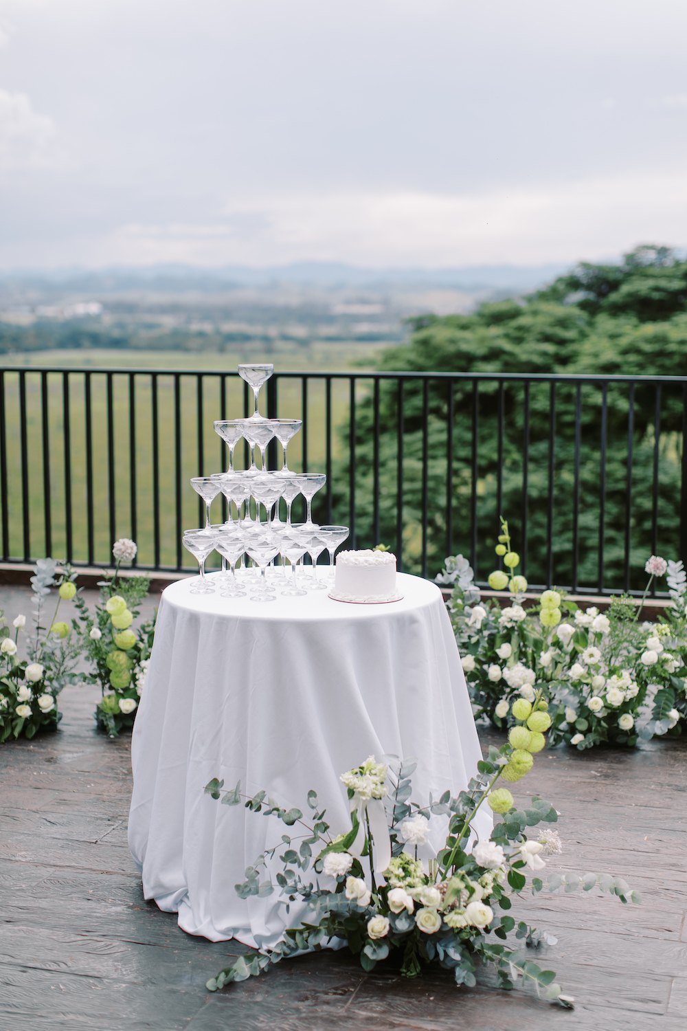 flores silvestres na decoração