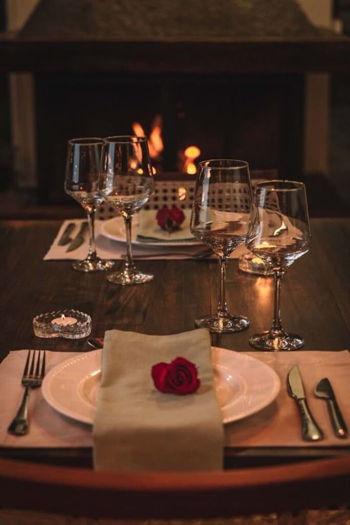 jantar romantico em casa