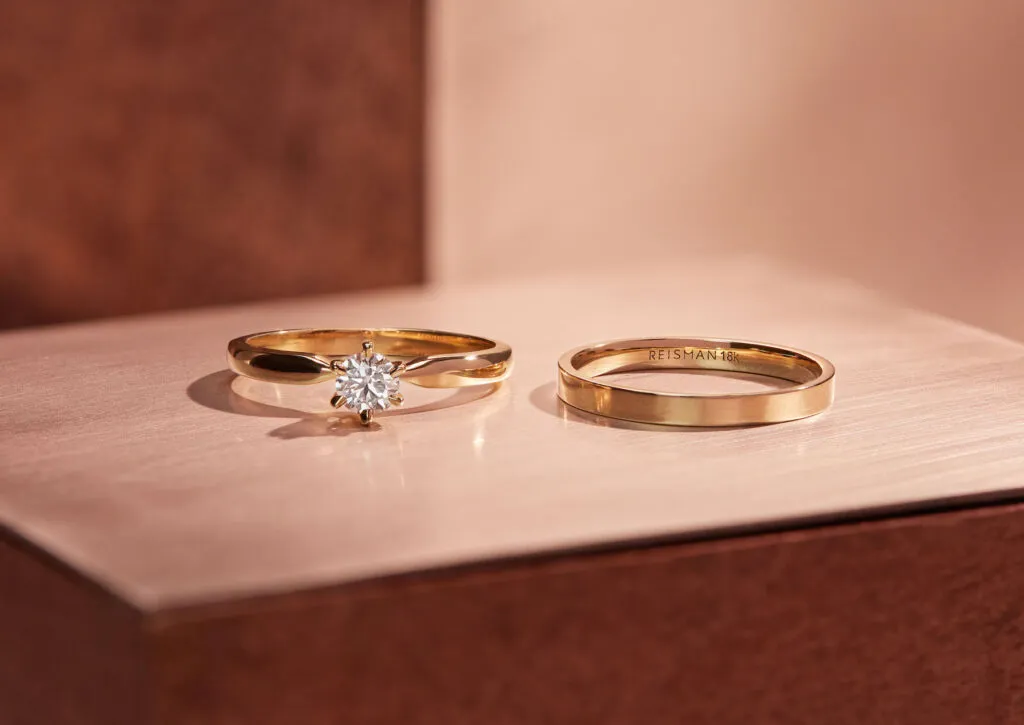 Anel de Noivado e Alianças de Casamento