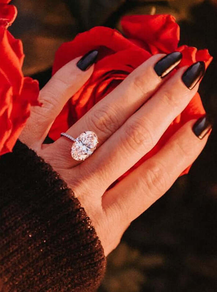 Kourtney Kardashian's engagement ring