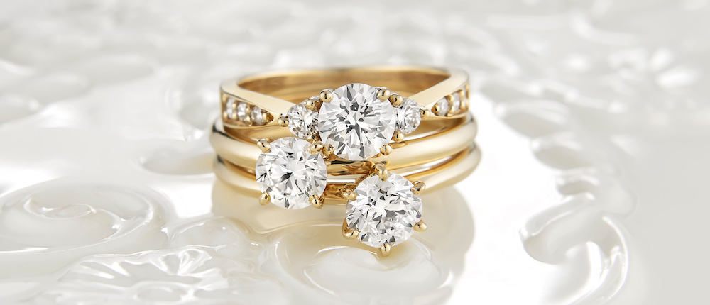 tendências de anéis de noivado em 2026