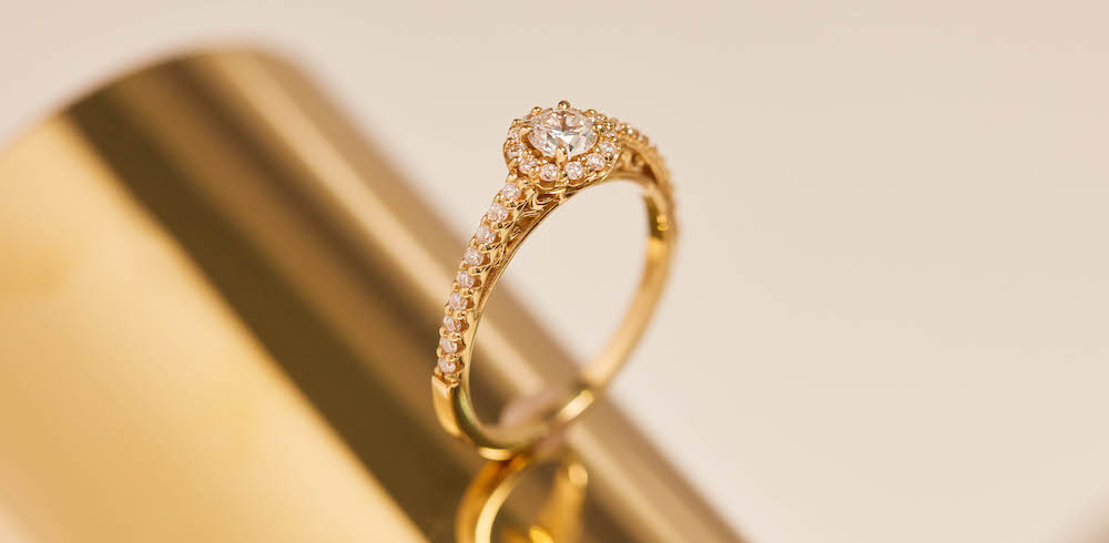 tendências anéis de noivado