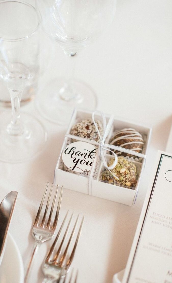 chocolates personalizados de lembrancinha de casamento