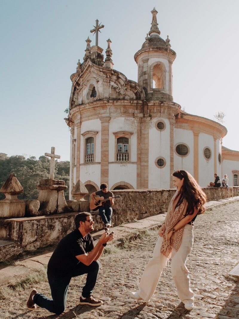 pedido de casamento em ensaio fotográfico
