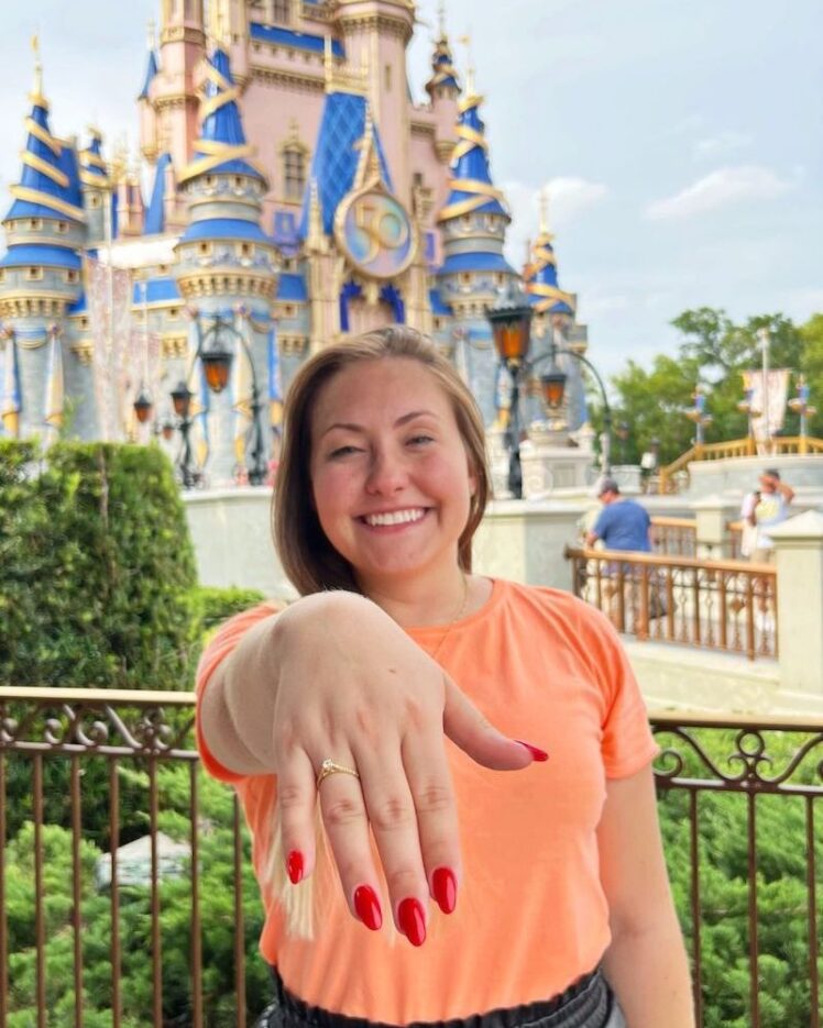 pedido de casamento na Disney