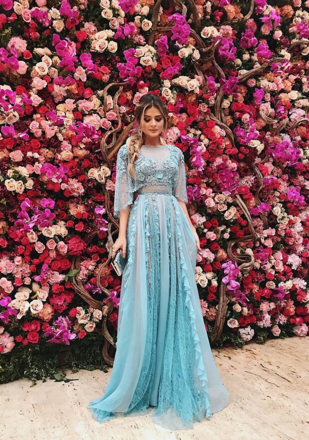 Tassia Naves convidada do casamento de Marina Ruy Barbosa