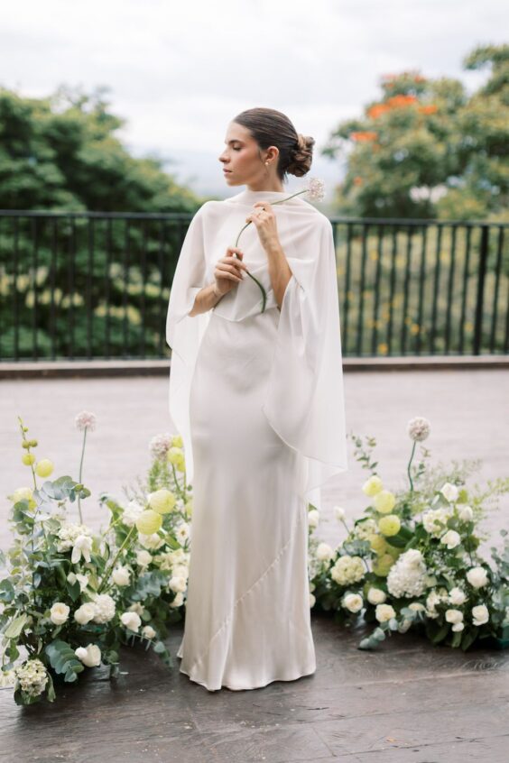 vestido de noiva minimalista